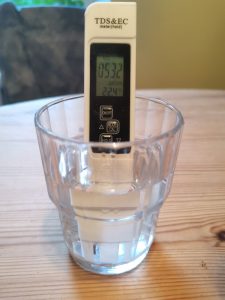 2025-10-27 TDS Wassermessung 532µS - Steinbergkirche 24972