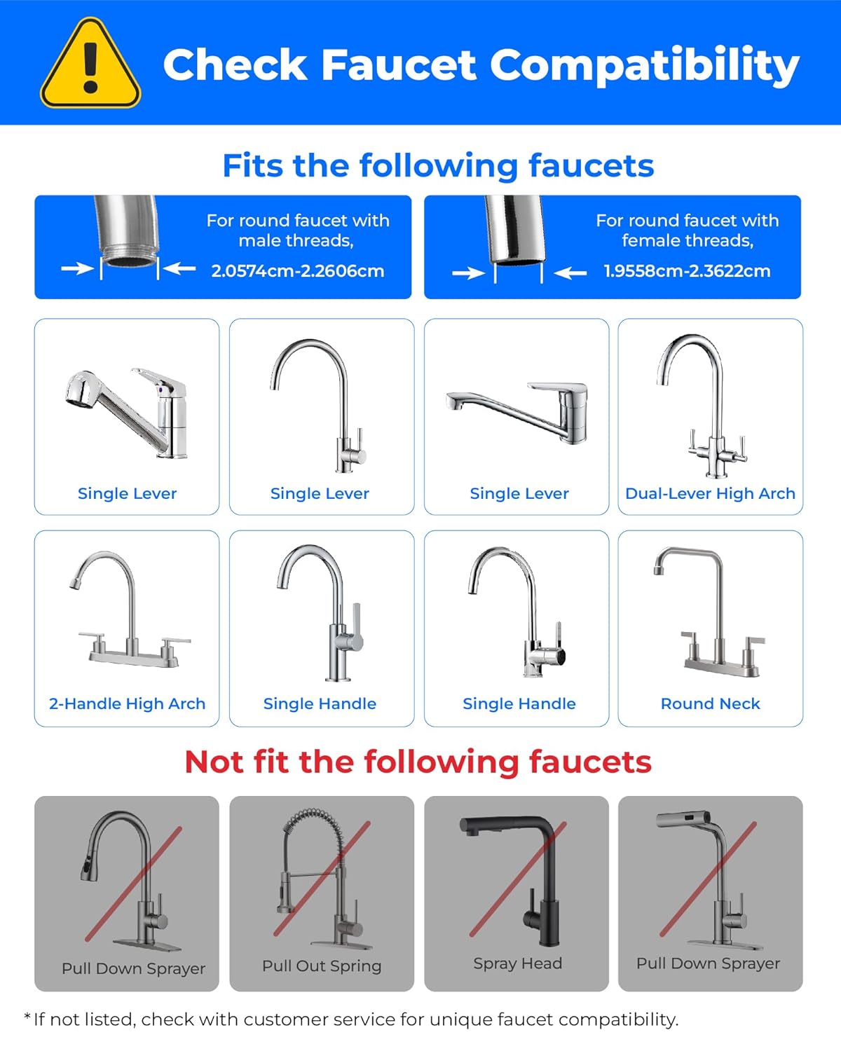 Wasserfilter Wasserhahn, Filterlebensdauer-Reminder, Kohleblock Wasserfiltersystem, Leitungswasserfilter, Entfernt Chlor, Schwermetalle und Schlechten Geschmack – Bild 4