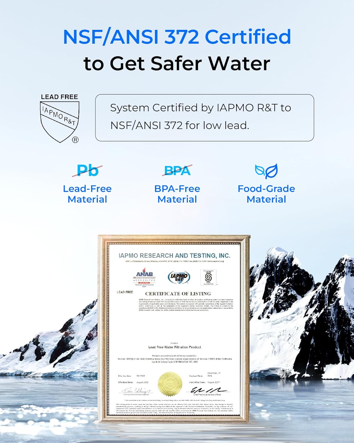 Wasserfilter Wasserhahn, Filterlebensdauer-Reminder, Kohleblock Wasserfiltersystem, Leitungswasserfilter, Entfernt Chlor, Schwermetalle und Schlechten Geschmack – Bild 9